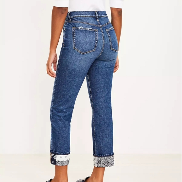 NWT! Loft Cropped Jeans - Picture 2 of 4